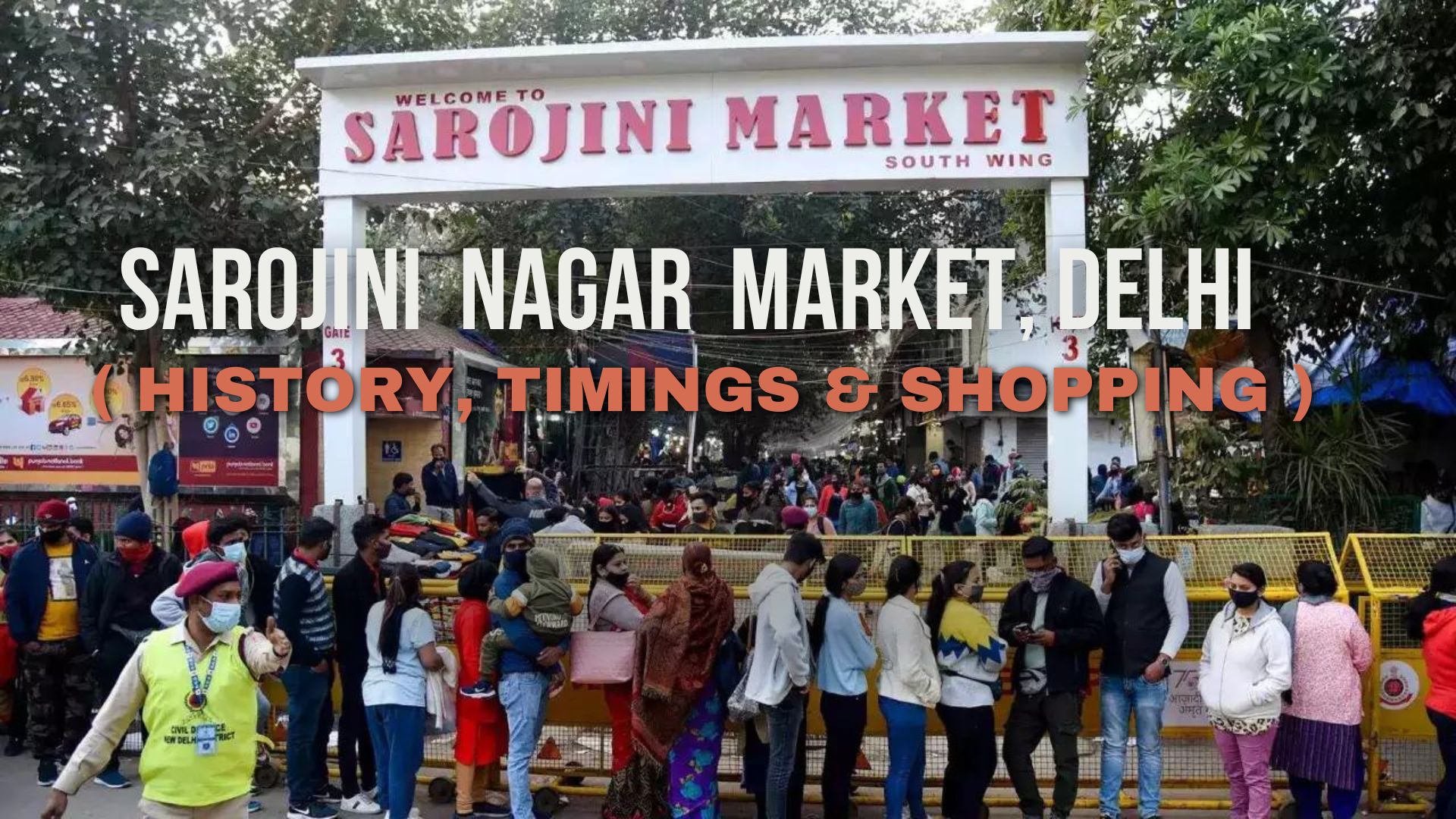 Sarojini Nagar Market,  Delhi ( History, Timings & Shopping ) - Noida Wale